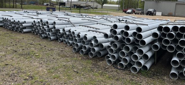 14,000 Feet of 6 Inch Sch 40 PVC Conduit & Fittings